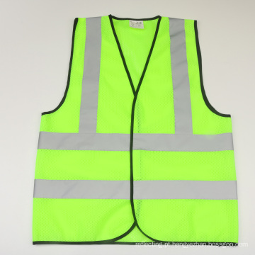 Green Hi Vis Vols Voletes Vestes de Segurança Oi Visibility Colets